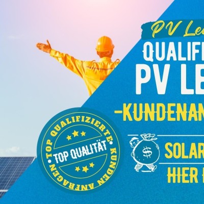 PV Leads / Photovoltaik Leads / Solar Aufträge Profile Picture