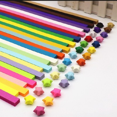 540 Sheets Lucky Origami Stars Paper Strips Double Sided Origami Stars 27 Color Decor Folding Paper  Profile Picture
