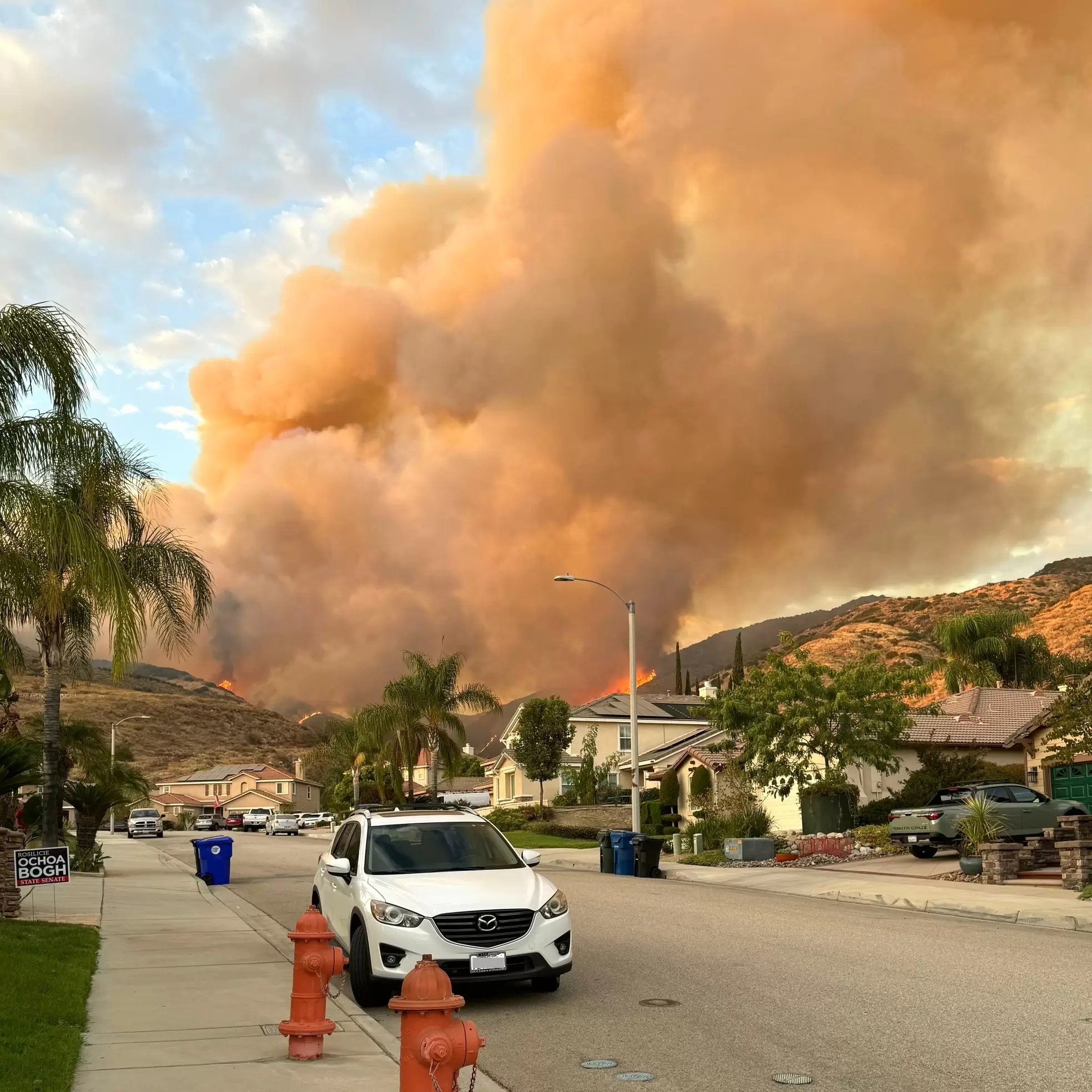 Critical Alert: Line Fire in San Bernardino County Expands to 25,000 Acres - Adela Journal - News from around the World