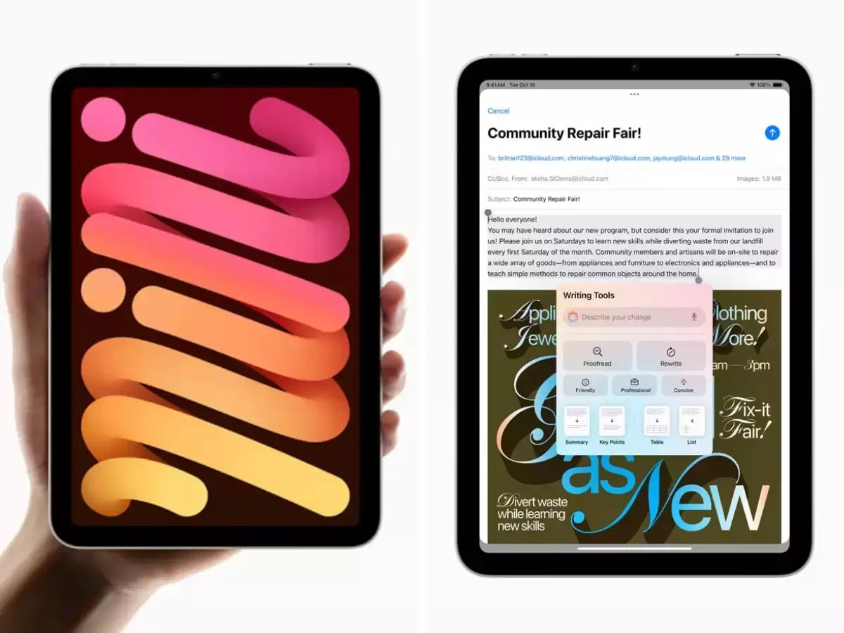 Apple Launches New iPad Mini with Powerful AI-Powered A17 Pro Chip - Adela Journal - News from around the World